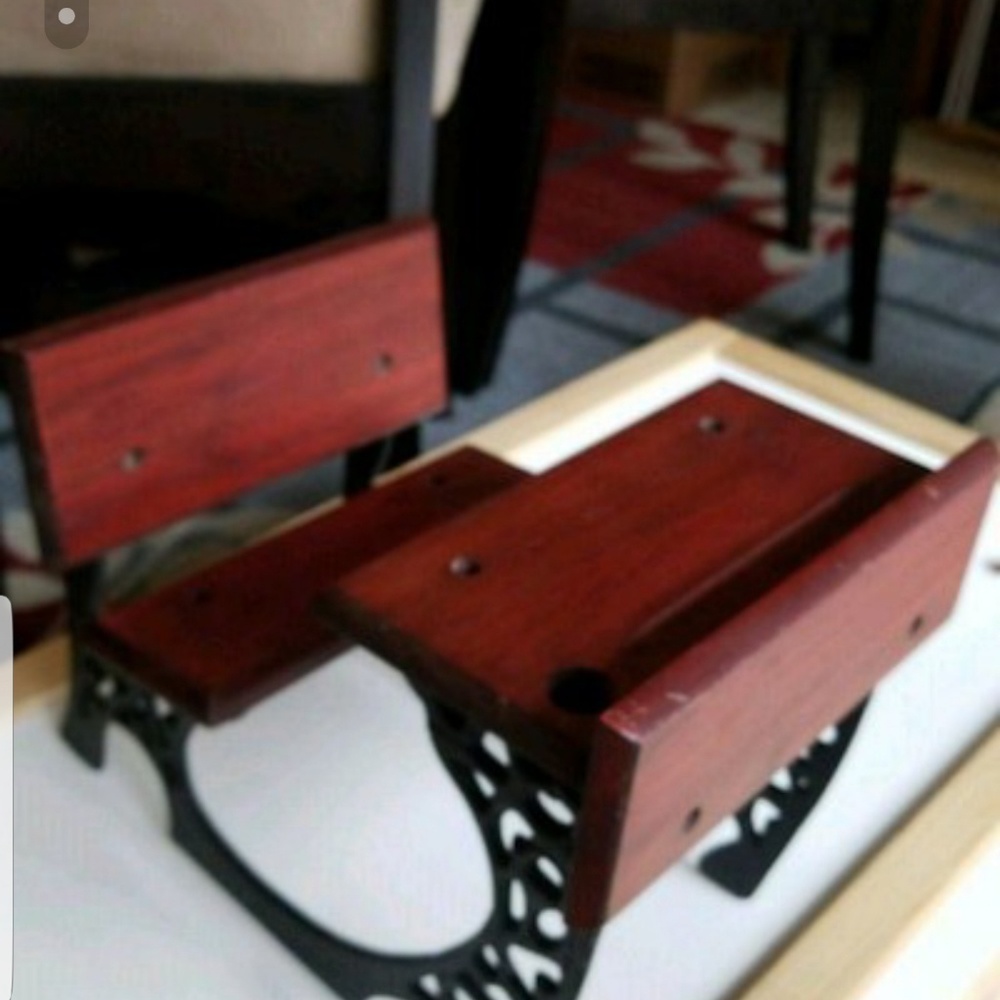 Antique Doll School Table